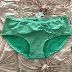 NWT Aerie Large Green Boybrief Underwear